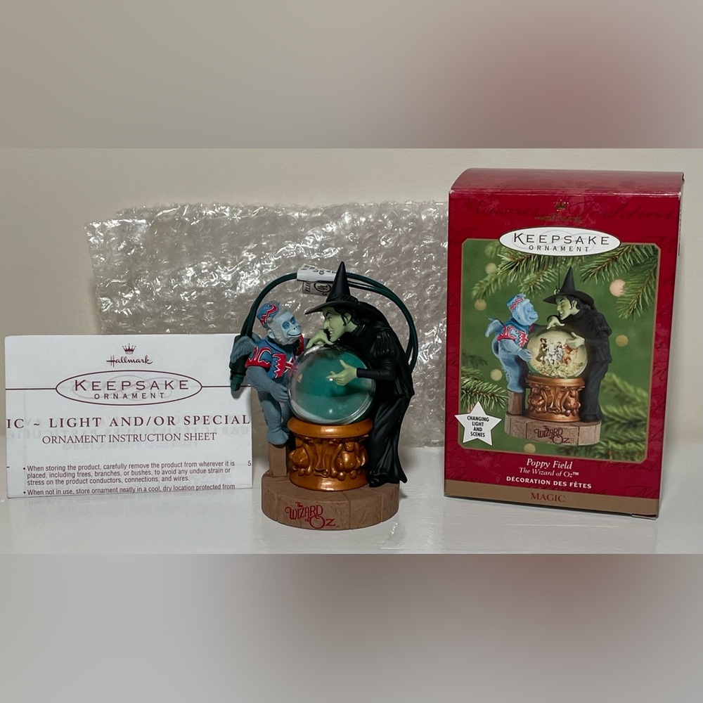 Hallmark Keepsake “Poppy Fields” Wizard of Oz Ornament - Picture 10 of 11